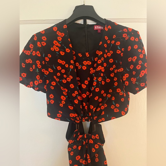 STAUD floral printed maxi dress - Picture 11 of 14